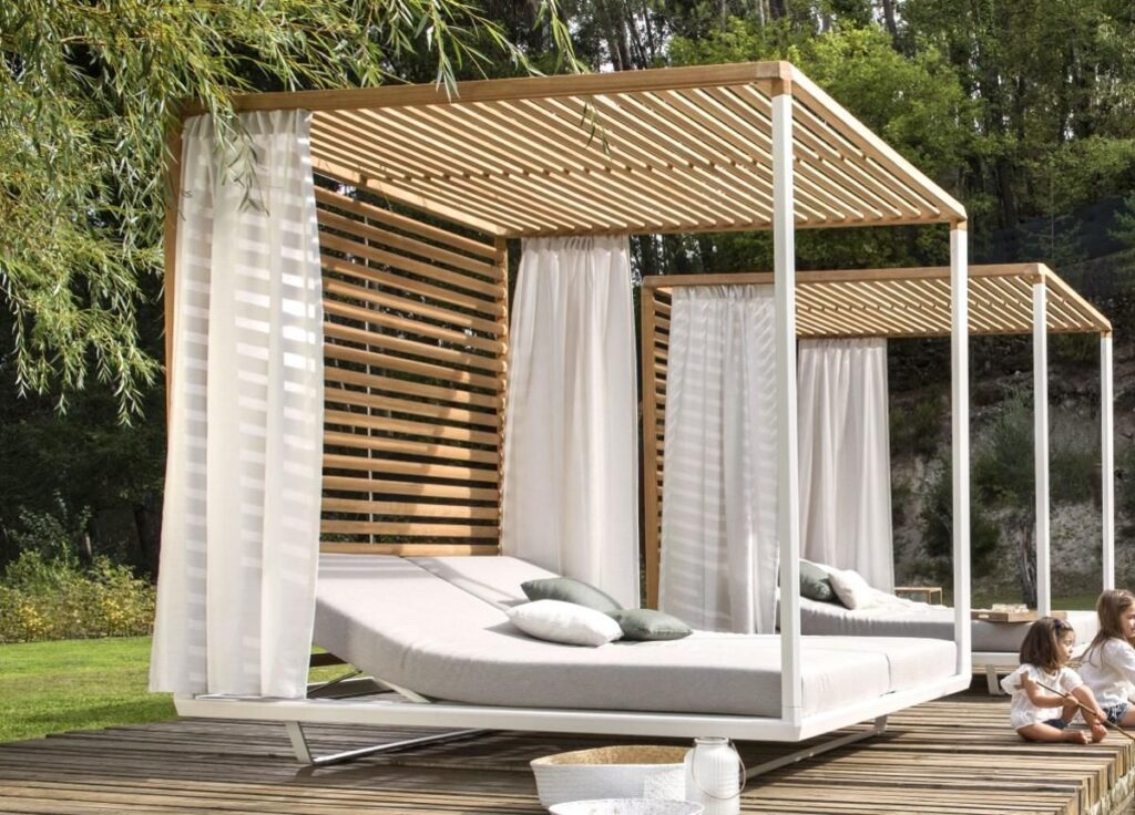 outdoor bed