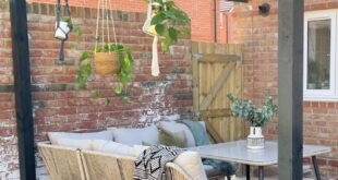 small garden pergola