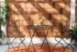 outdoor bistro set