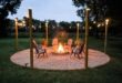 backyard ideas with fire pit