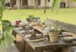 rustic garden furniture