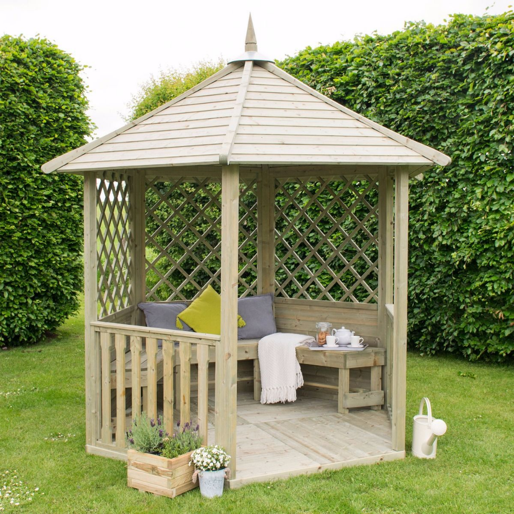 A cozy retreat: The charm of small gazebos