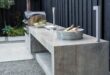 outdoor kitchen