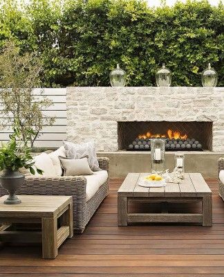 An Exploration of Outdoor Fireplace Designs