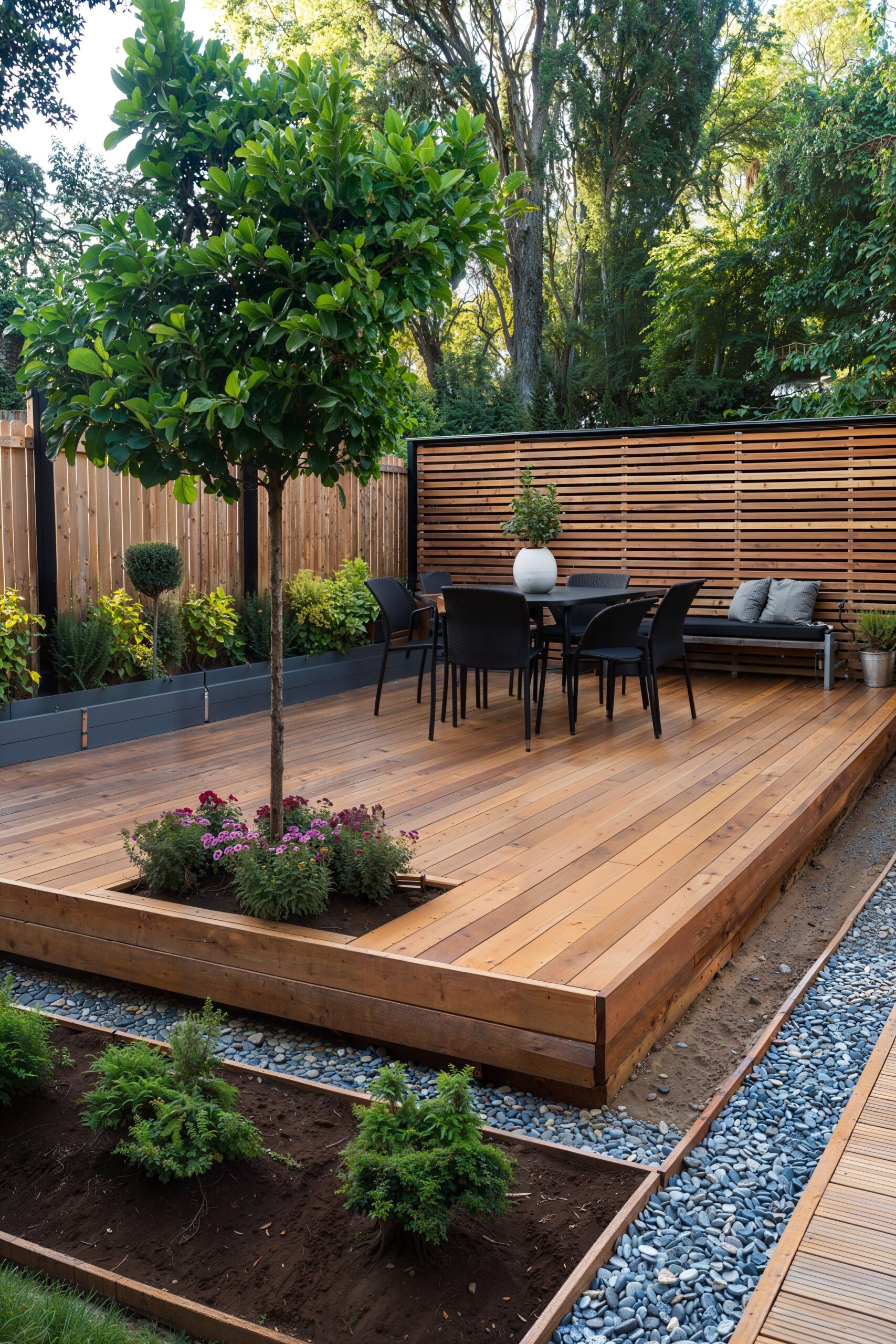 An Oasis of Relaxation: Creating Your
Dream Backyard Deck