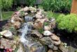 small garden waterfalls