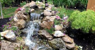 small garden waterfalls