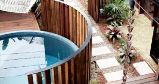 round pool deck ideas