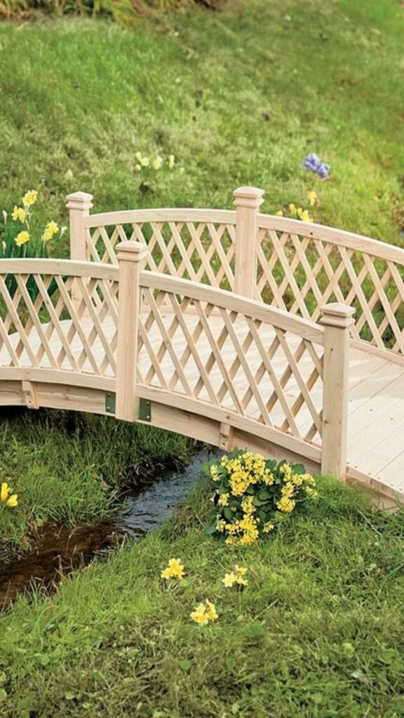 small garden bridge ideas