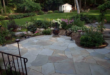 flagstone patio design