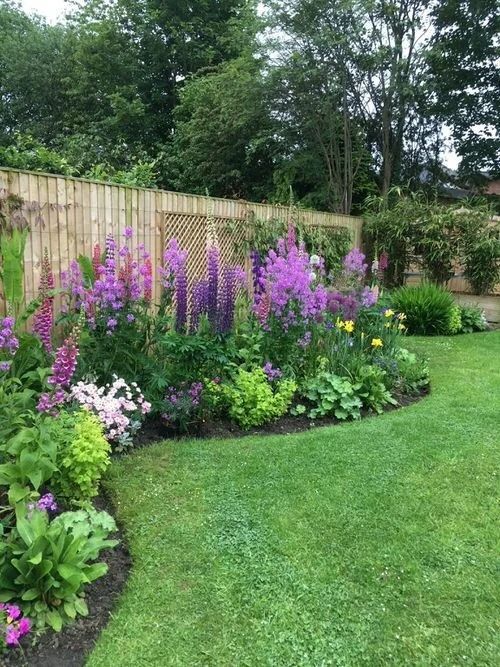 front yard flower beds