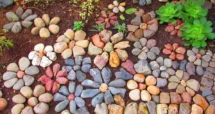 garden ideas with stones