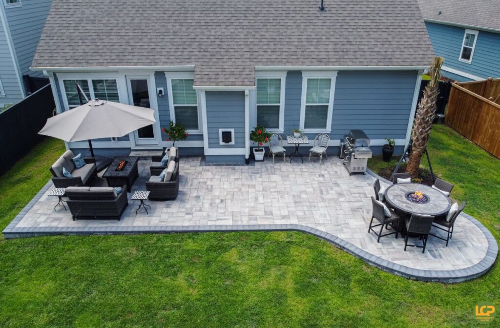 patio ideas with pavers