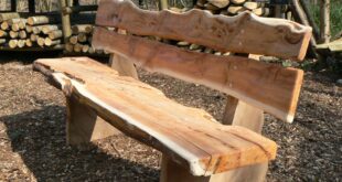 wooden garden benches