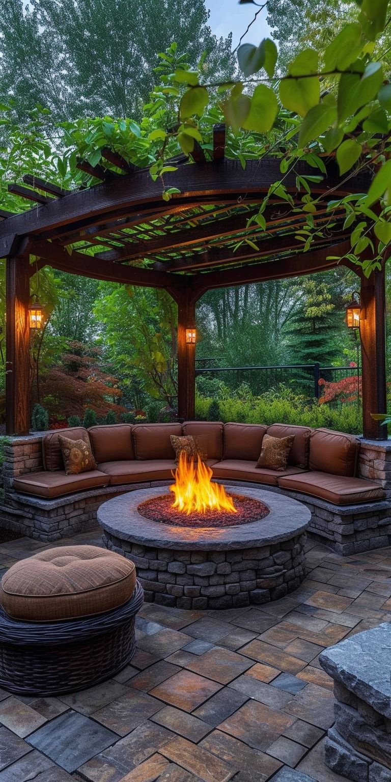 Cozy Outdoor Living: Stylish Patio Fireplace Ideas