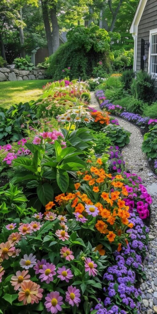 front yard flower beds