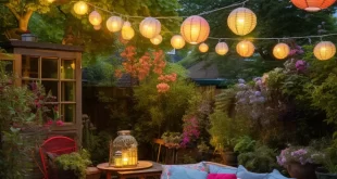 garden lighting ideas