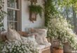 spring porch decor