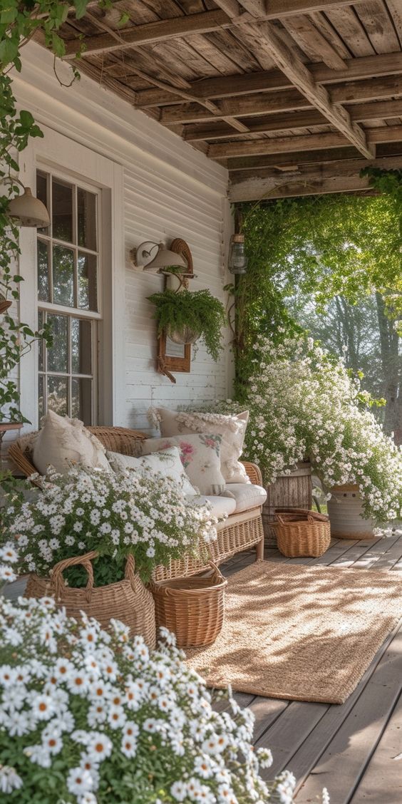 Bring Spring to Your Porch with Fresh and
Colorful Decor