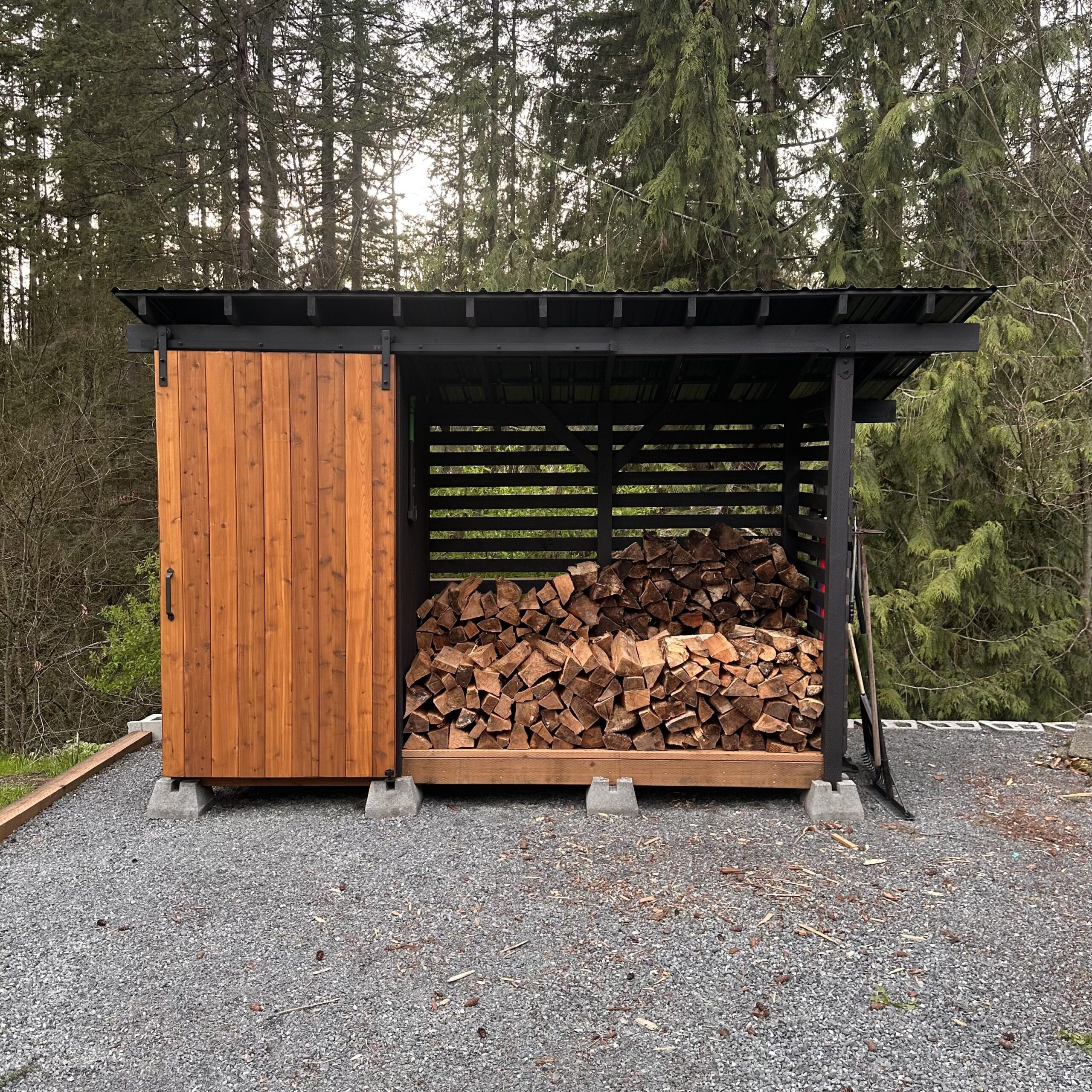 Building a Rustic Wooden Storage Shed for Your Yard