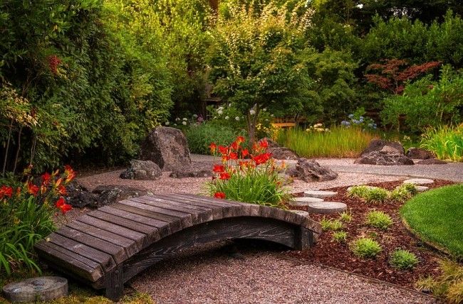 small garden bridge ideas