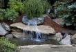 small garden waterfalls