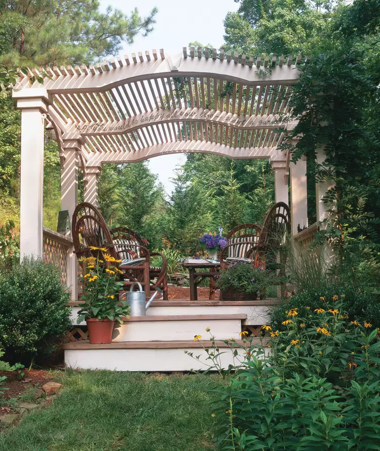 Charming Little Gazebo: A Cozy Escape in the Garden