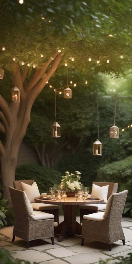 Charming Patio Set Perfect for Cozy Outdoor Spaces