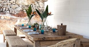 rustic garden furniture