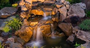 small garden waterfalls