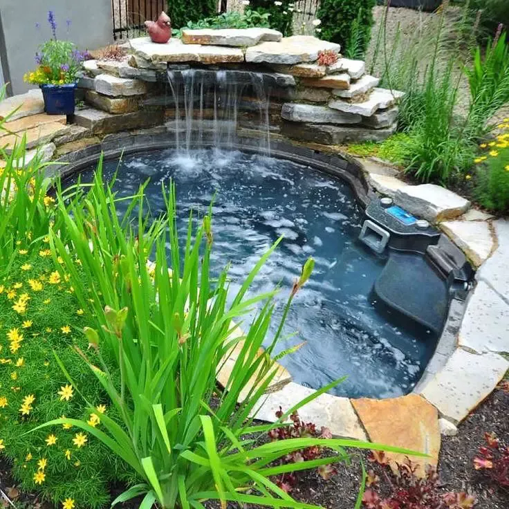 Charming Water Features for Small Gardens: A Guide to Creating Your Own Mini Waterfalls