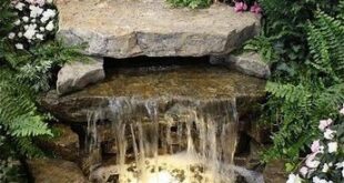 small garden waterfalls