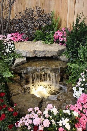 Charming Waterfalls for Your Compact
Garden Space