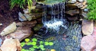 small garden waterfalls