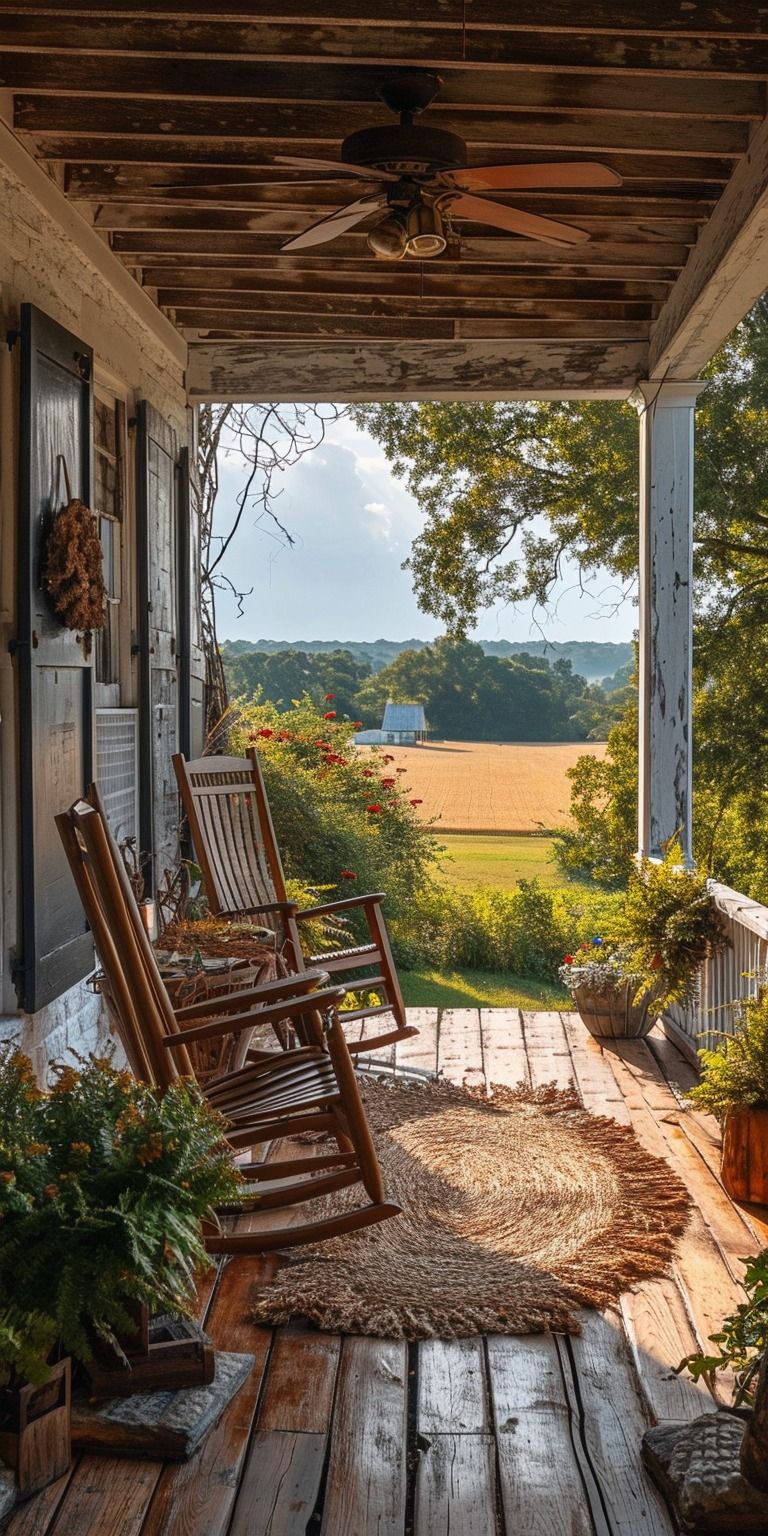 Charming Ways to Create a Rustic Porch Feel