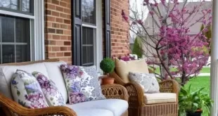 covered front porch ideas decor