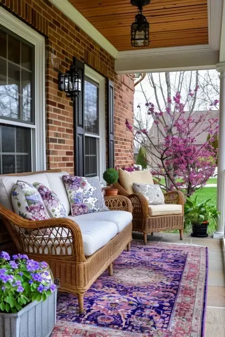 Charming Ways to Decorate Your Covered Front Porch