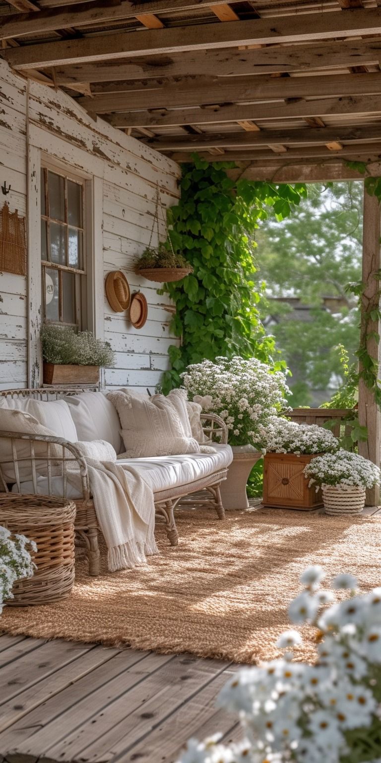 Charming ways to design your farmhouse front porch