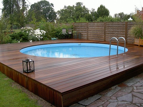 Circular Pool Deck Designs: Creating a stylish and functional outdoor oasis