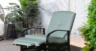 reclining garden chairs