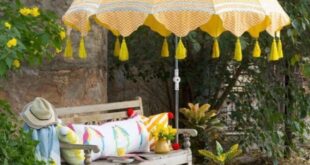 small garden umbrella