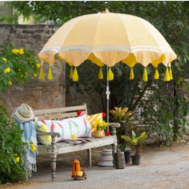 small garden umbrella