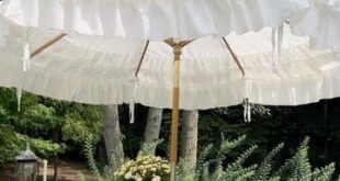 small garden umbrella