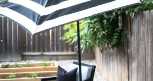 small garden umbrella