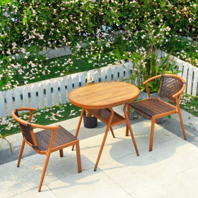 Compact Outdoor Dining Set for Your Garden