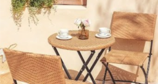 small garden table and chairs