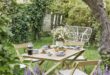 small garden table and chairs