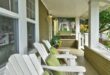 narrow front porch ideas