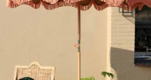 small garden umbrella