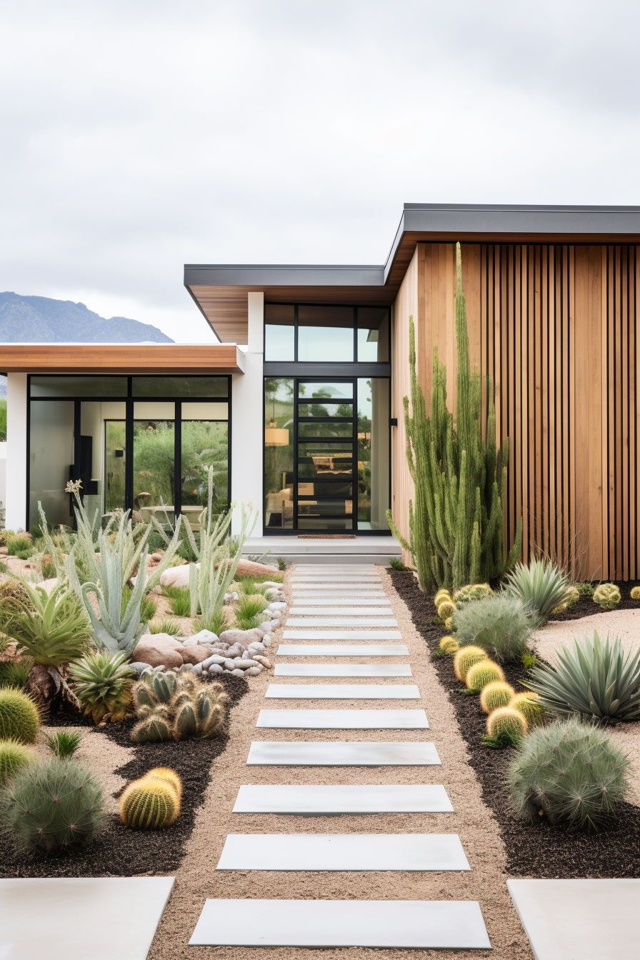 Contemporary Front Yard Landscaping: The Art of Modern Design